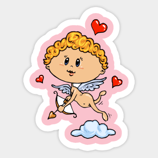 Little Cupid Sticker